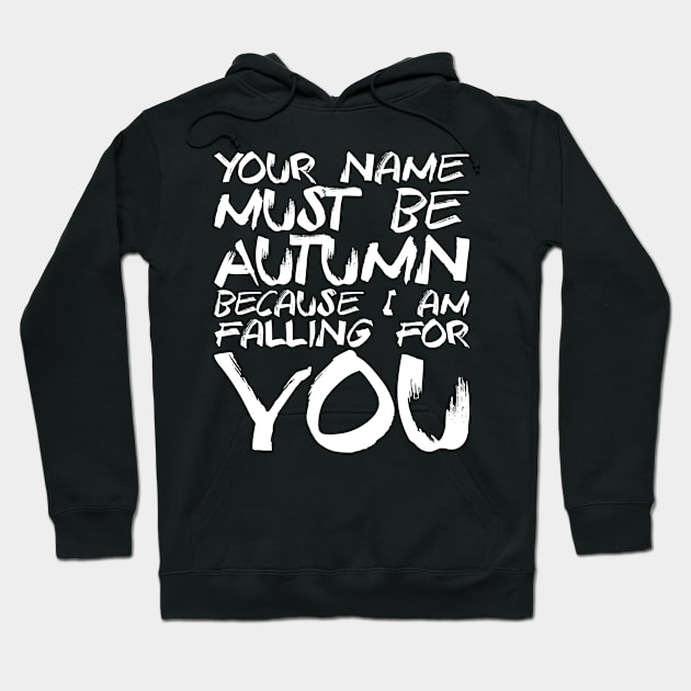 Funny Valentine's Day Gift - I Am Falling For You Hoodie by biNutz